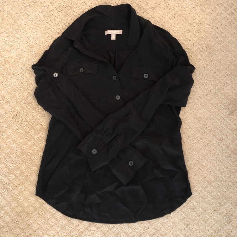 Banana Republic silk blouse